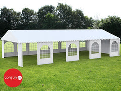 6x20m ECONOMY Events Tent, white PVC 500 gr/m2