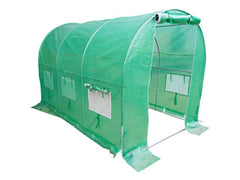 2x2 m Greenhouse Polytunnel 4 sqm, galvanized pipe | Solarii | Solarii | Corturi24