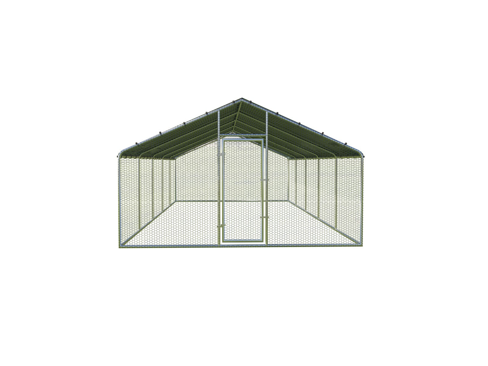 3x10 m Cot / Bird pen made of galvanized steel