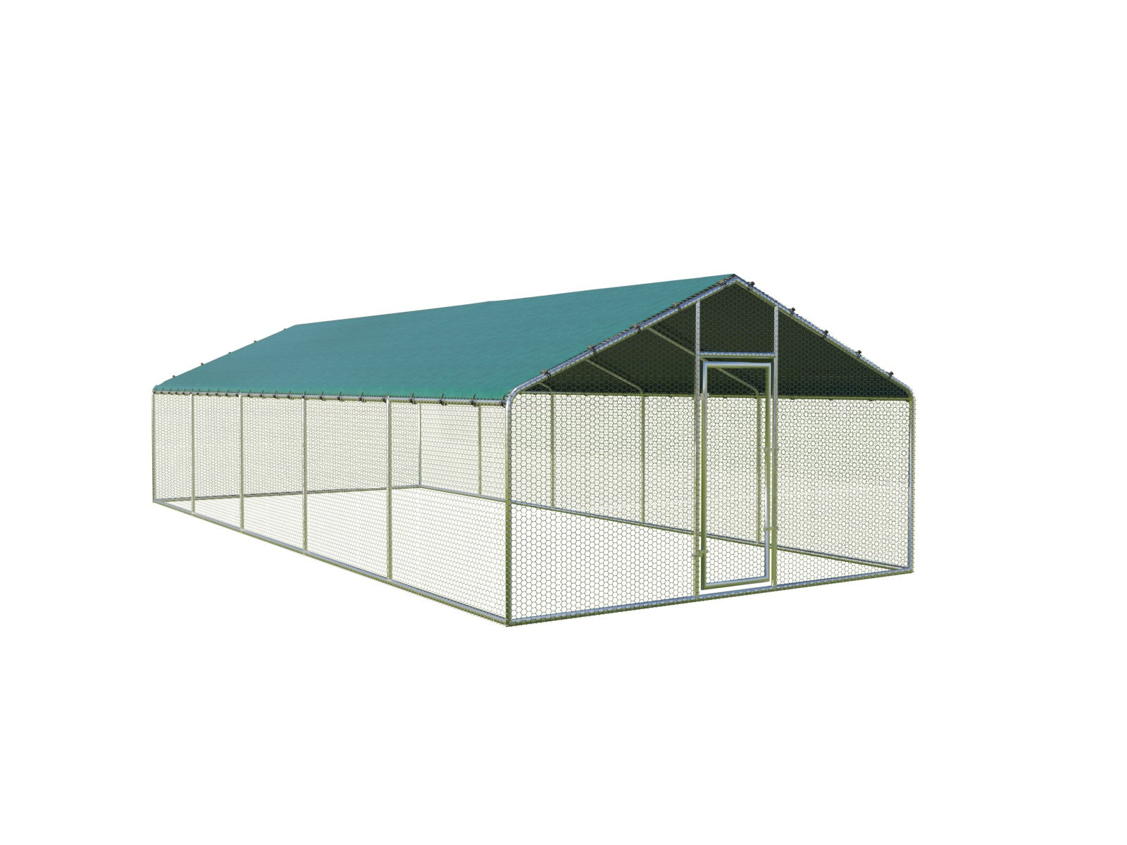 3x10 m Cot / Bird pen made of galvanized steel