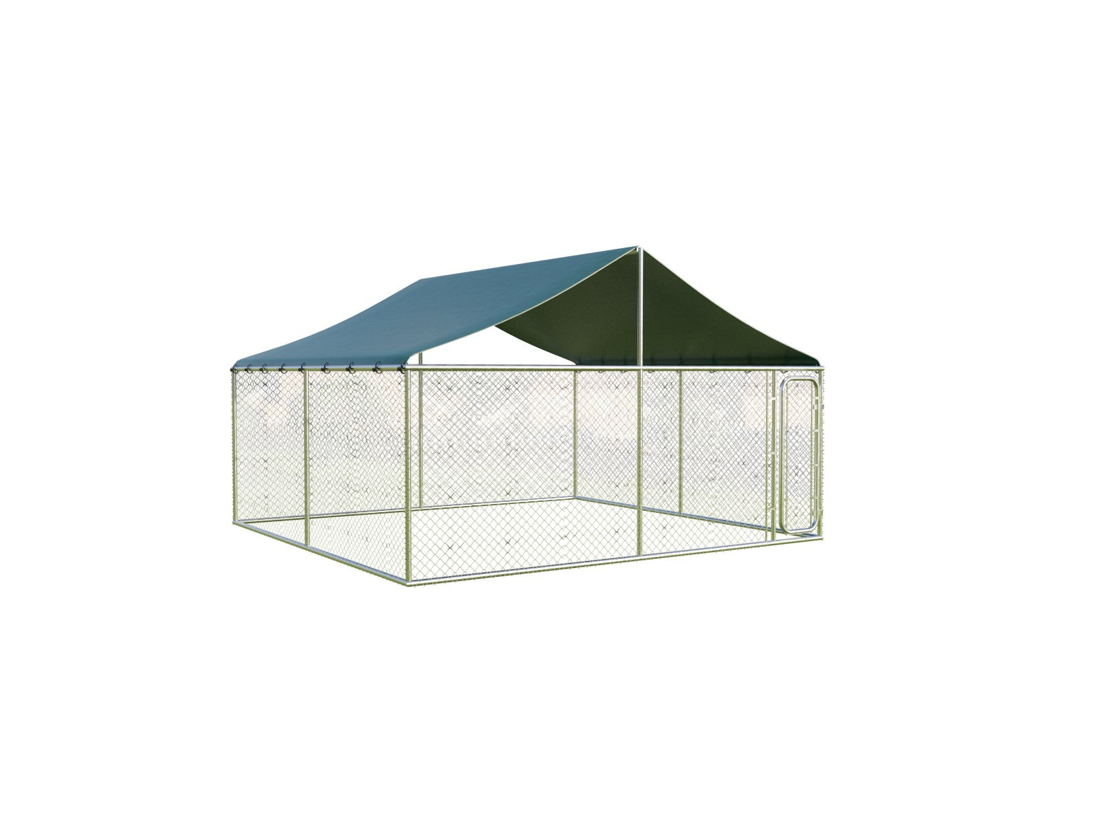 3x3 m / 1.8m - Galvanized steel dog pen | Produse | Produse, Tarc Caini | Corturi24