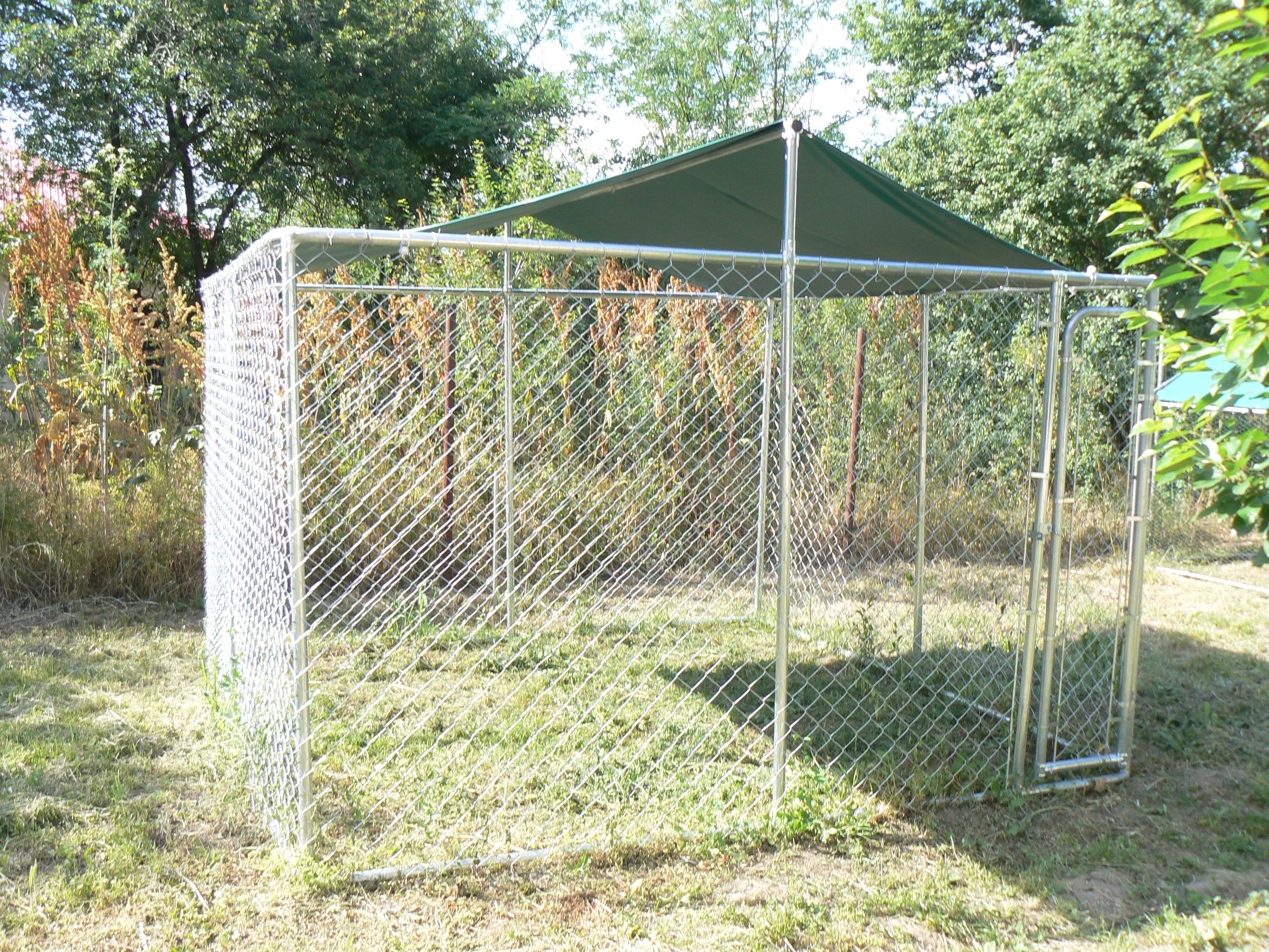 3x3 m / 1.8m - Galvanized steel dog pen