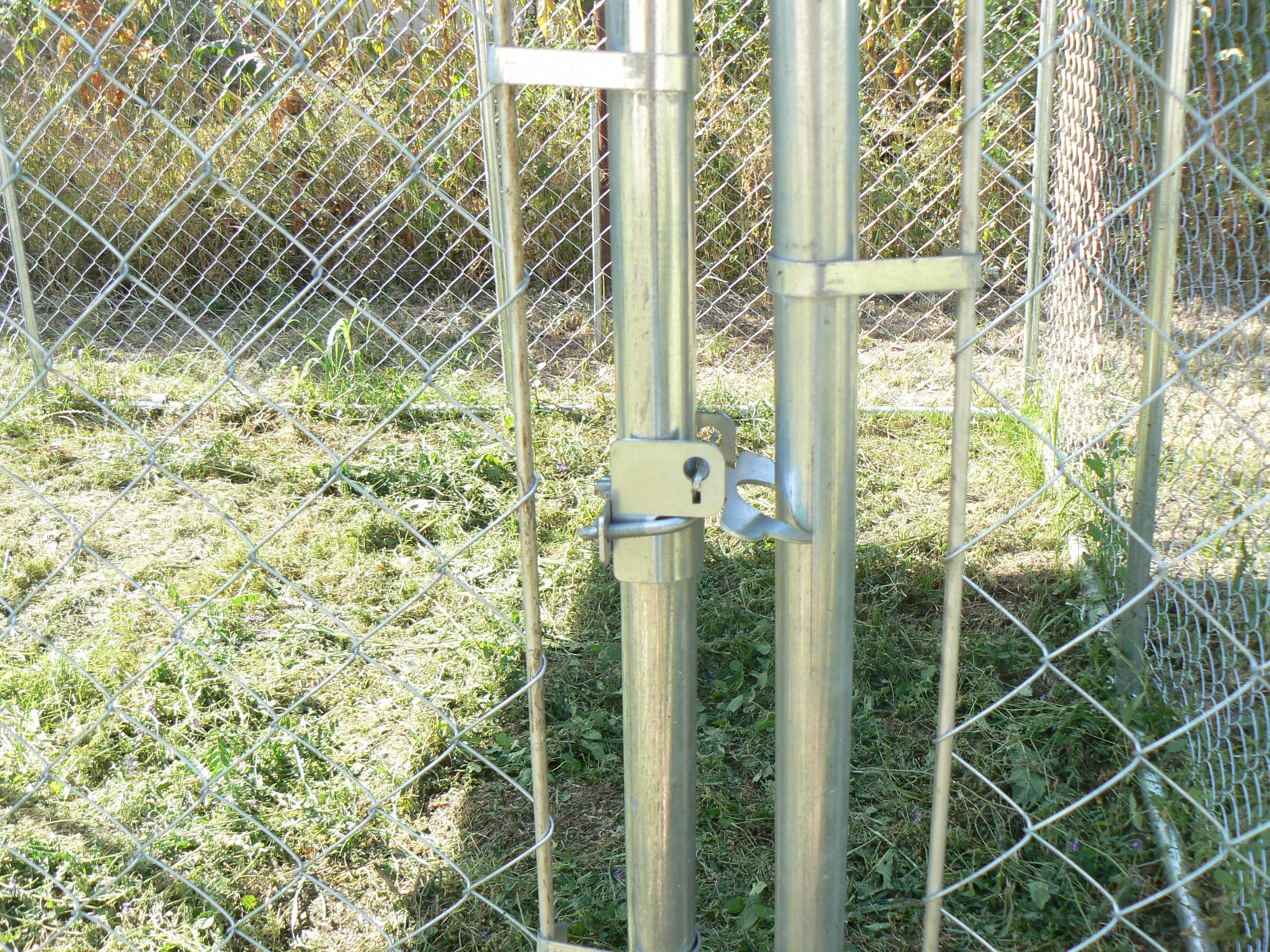 3x3 m / 1.8m - Galvanized steel dog pen