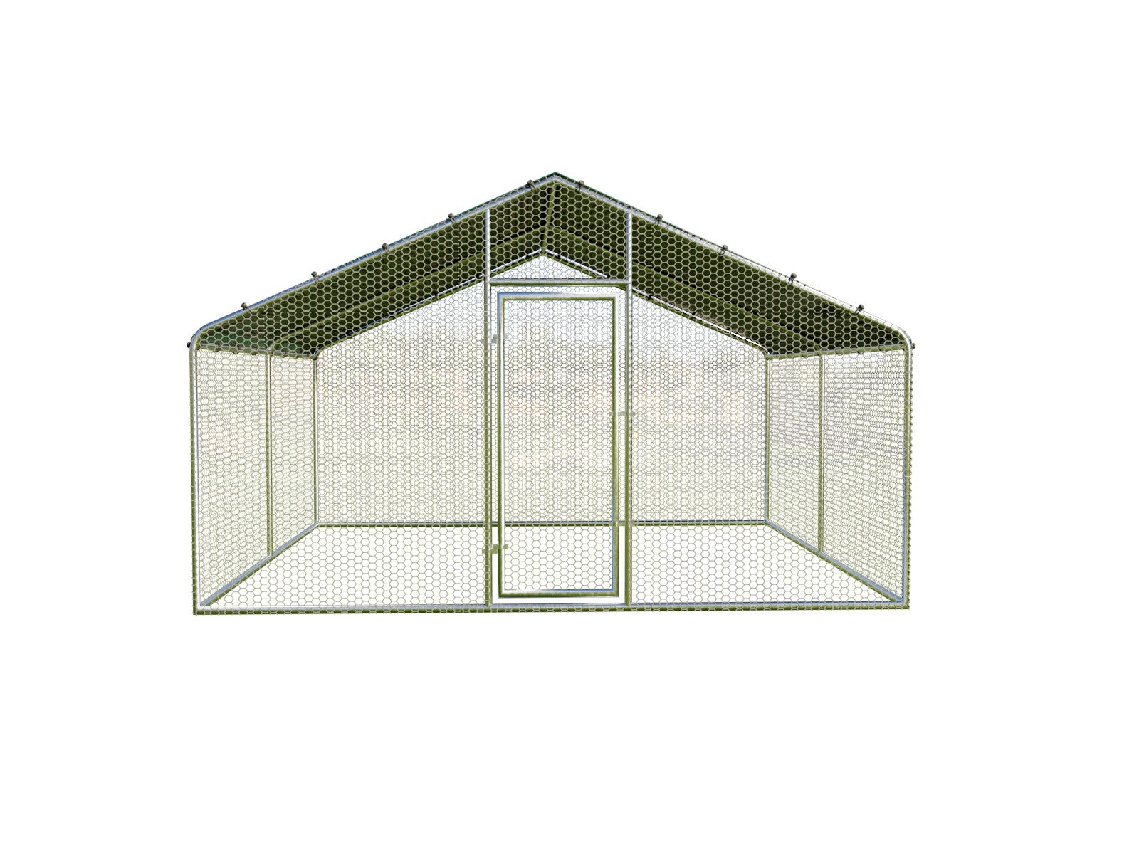 3x4 m Cot / Bird pen made of galvanized steel