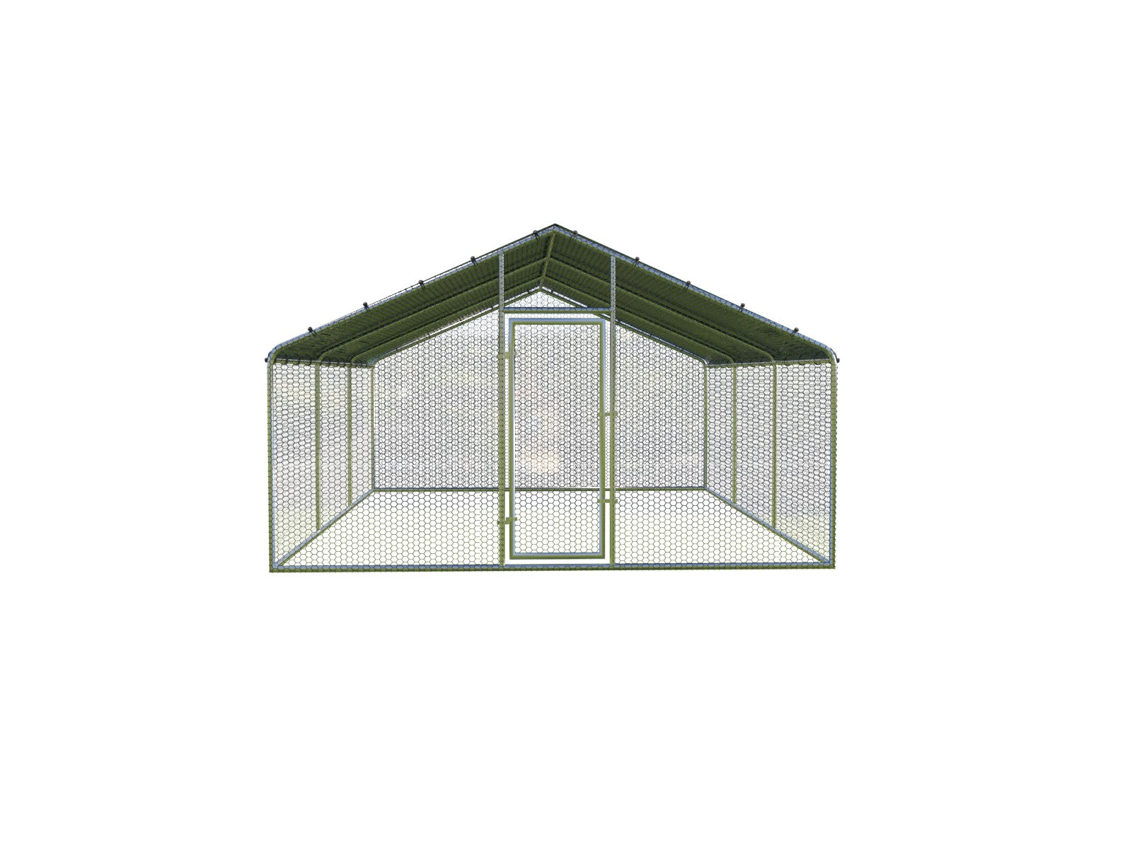 3x6 m Cot / Bird pen made of galvanized steel