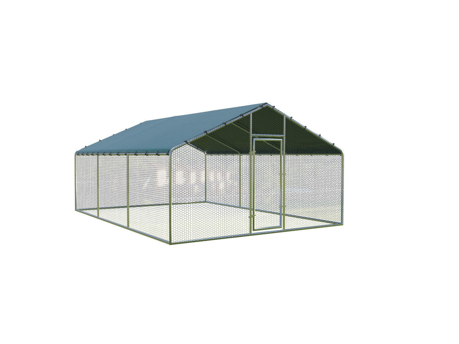 3x6 m Cot / Bird pen made of galvanized steel