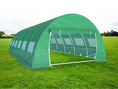3x6 m Greenhouse Polytunnel 18 sqm, galvanized pipe | Solarii | Solarii | Corturi24
