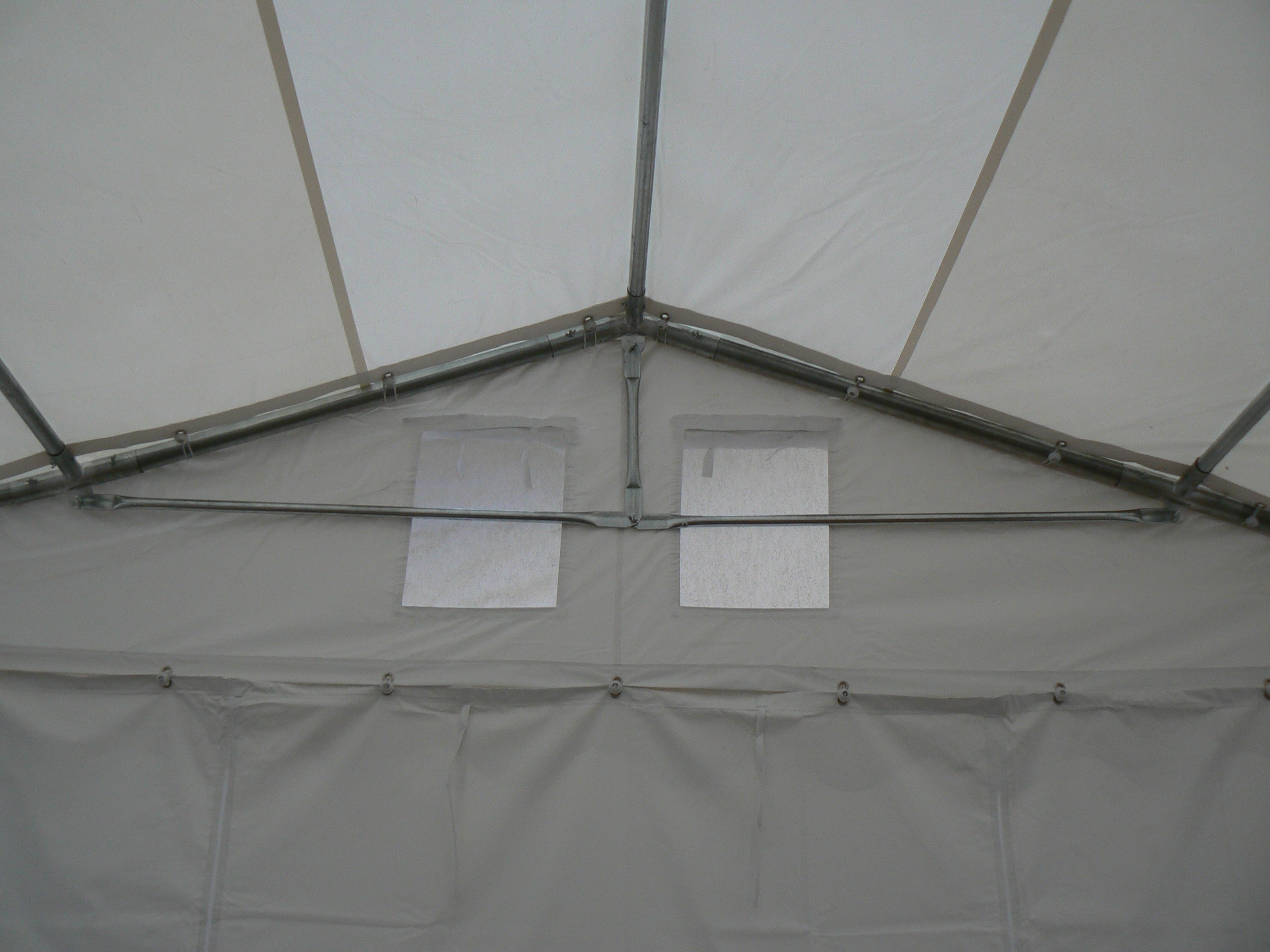 zelt 3x8 3x8 m PROFESSIONELLES Eventzelt, weißes feuerfestes PVC – Corturi24.com