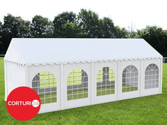 4X10 m Event Tent PROFESSIONAL XXL, white PVC | Corturi de evenimente | Corturi de evenimente, Corturi Professional | Corturi24