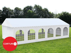 4x12 m PROFESSIONAL Event Tent, white fireproof PVC | Corturi de evenimente | Corturi de evenimente, Corturi Professional, Produse | Corturi24