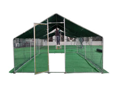 4x4 m Cot / Bird pen made of galvanized steel