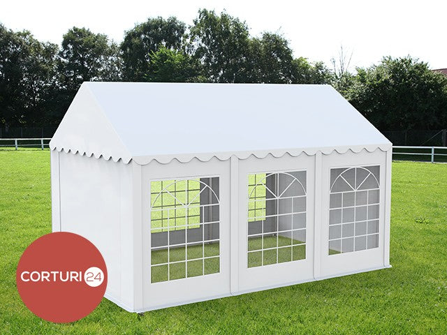 4x6 m ECONOMY Event Tent, white PVC | Corturi de evenimente | Corturi de evenimente, Corturi Economy, Promotii | Corturi24