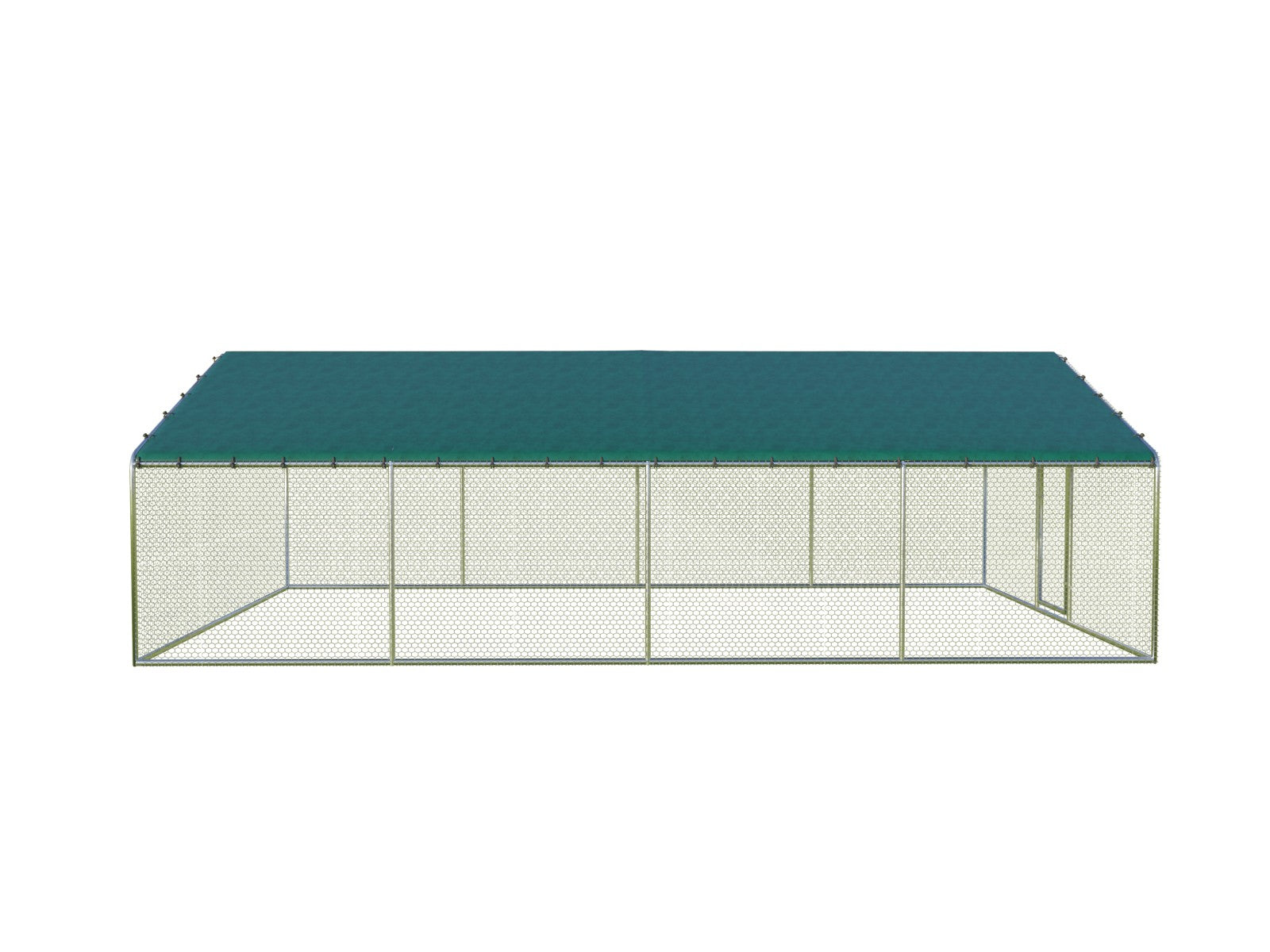 4x8 m Cot / Bird pen made of galvanized steel