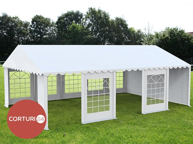 5x10 m ECONOMY Event Tent, white PVC