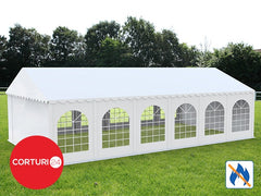 5X12 m Event Tent PROFESSIONAL XXL, white fireproof PVC | Corturi de evenimente | Corturi de evenimente, Corturi Professional | Corturi24