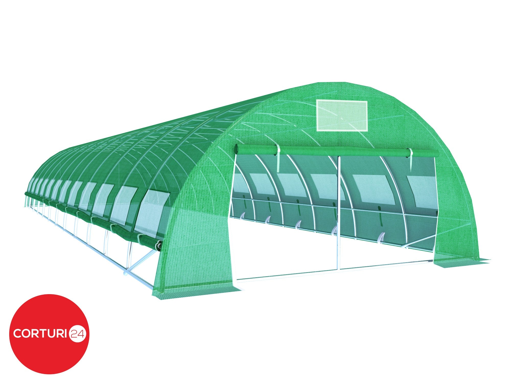 5x12 m Solargarten 60 qm, verzinktes Rohr