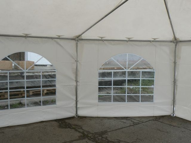 6.8x5m Pagoda 350 g/m2 PVC, white