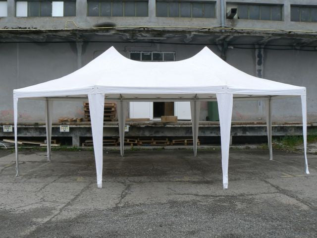 6.8x5m Pagoda 350 g/m2 PVC, white