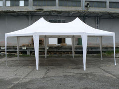 8.9x6.5m Pagoda 350 g/m2 PVC, white