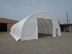 9x26 m Semi-round Hall - 240m2 - white | Hale Semirotunde | Hale Semirotunde, Produse | Corturi24