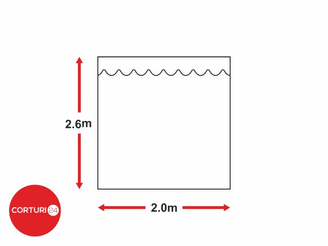 WINDOWLESS LATERAL TARPAP, 2X2.6M, FIREPROOF PVC | Prelate laterale fara fereastra | Prelate laterale fara fereastra, Produse | Corturi24